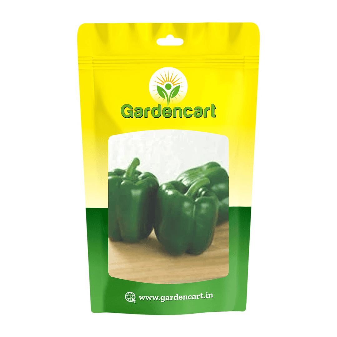 Hybrid Capsicum Emerald Green Seeds